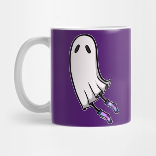 Galaxy Socks Ghost Mug